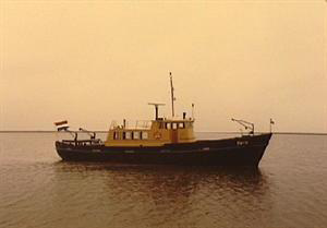 De zoutreizen over het IJsselmeer Een van de taken van de Waterloopkundige Afdeling B van de Dienst der Zuiderzeewerken, was het maandelijks controleren van het zoutgehalte van het IJsselmeer.