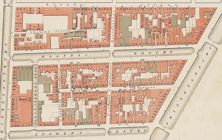 Buurt GG = wijk 36 (Elandsstraat-Elandsgracht) en wijk