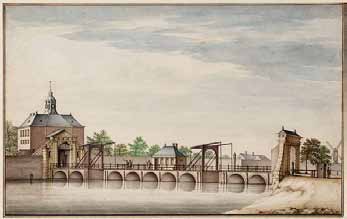 De gehele omwalling is tussen 1662 en 1672 versteend, d.w.z. bekleed met zware stenen muren.