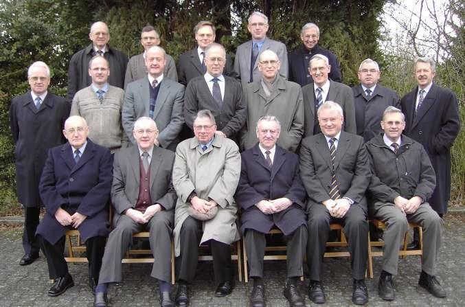 European High-Council 2005 in Luxembourg (top ranking representatives from each European field) Front row from the left: -Tommie Gamble (Ireland), Eldon Knudson (Sweden