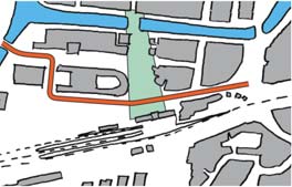 De volgende uitgangspunten zijn gehanteerd: - Alle functies blijven in directe nabijheid station - Gebied voor station 30 km/uur - Shared space waar het kan - Evenwicht tussen voorrang voor