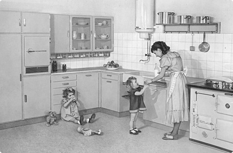 33 6 Een kijkje in een Fries huishouden anno 1952 Het is al een paar keer aangehaald: het verslag van Bertha Groot Obbink in het najaar van 1952.