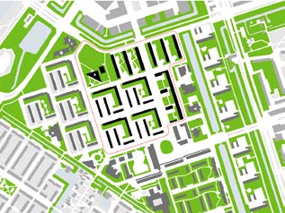 De overgang van de stad naar de omliggende parken en het polderlandschap diende zo soepel en geleidelijk mogelijk te verlopen. De Punt is één van deze wijken.