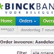 Er zijn verschillende manieren om orders te plaatsen, de meest gebruikte zijn via het ordermenu of het koersenmenu.