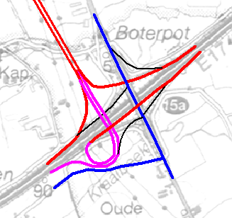 Vanwege de ruimtebehoefte en complexiteit van het nieuw knooppunt R11bis-A102-E313 zou de bestaande afrit Wommelgem (huidige verbinding E313- R11) gesupprimeerd moeten worden.