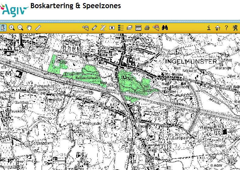 5.8. LANDSCHAP EN STOFFELIJKE GOEDEREN Volgens de landschapsatlas zijn er geen ankerplaatsen in het plan noch in de omgeving aanwezig.