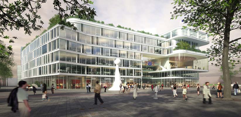 Nieuwbouw stadhuis Almelo Procedure: Europese niet-openbare prijsvraag Opdrachtgever: Gemeente