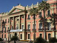 SANTUARIO DE LA FUENSANTA (65km waarvan 60 autosnelweg) Aan de noordwest-zijde van de bergrug richting Murcia (vanaf Catagena) in het prachtige Regional Park El Valle y Carrascoy met vele wandel- en