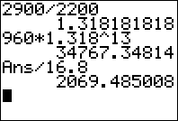 jaar =,07 de procenuele oename per jaar (zowel in 000 als in 006) is seeds 7%.