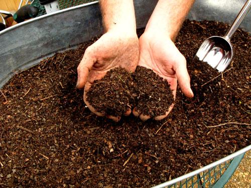 6 Overige maatregelen 6.1 Toevoegen compost & dierlijke mest Met compost en dierlijke mest wordt organische stof aan de bodem toegevoegd. Een deel van die organische stof wordt snel weer afgebroken.