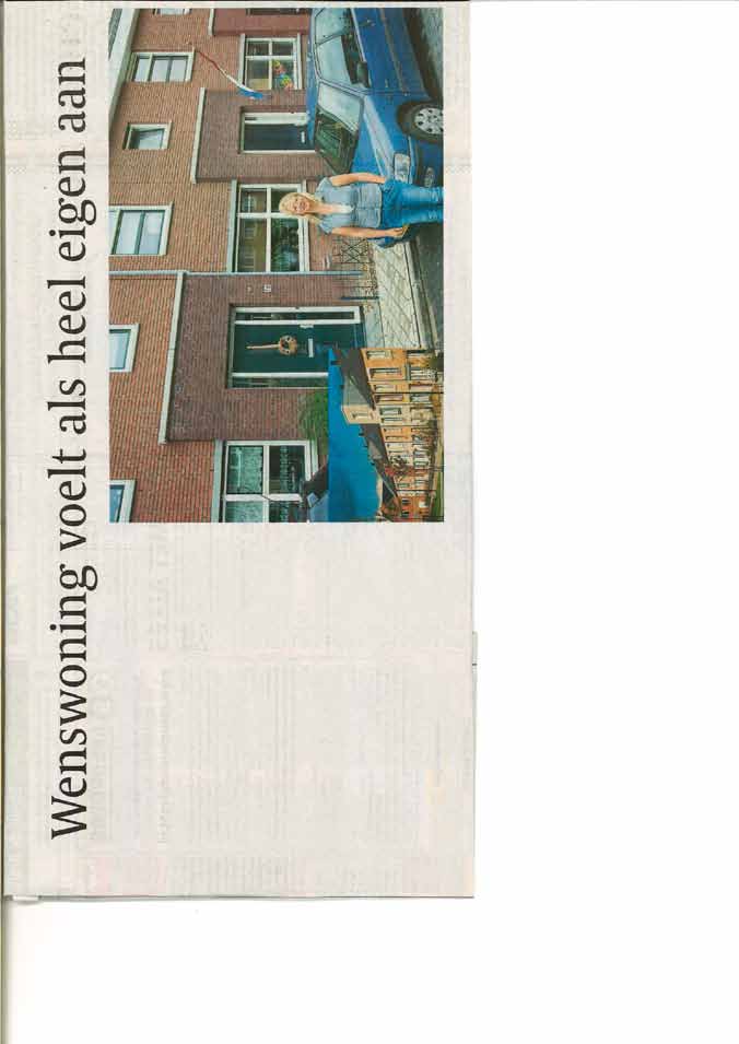 Zorg voor prettig wonen in gevarieerde wijken Heemskerkse Courant, 19 mei 2011 Betaalbaar en vertrouwd De vier belangrijkste doelstellingen van WOONopMAAT blijven onveranderd.