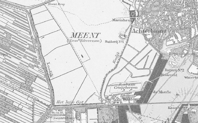 Kaart bestemmingsplan Z uidwest Bestemmingsplan Het Spiegel-Prins Hendrikp ark In dit noordelijk gelegen bestemmingsplan waar het natuurgebied Cruijsbergen en het MOB complex aan grenst staat over