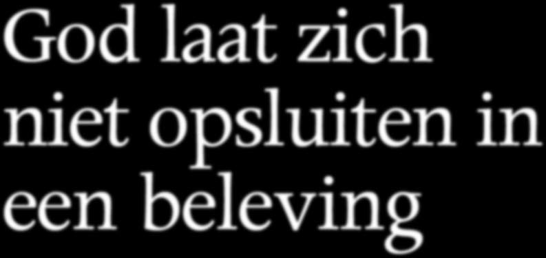 Het accent moet minder worden gelegd op het vergaren van kennis en meer op het ervaren en zelf onderzoeken van het geloof. De reacties van met name de oudere kerkenraadsleden waren niet van de lucht.