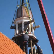 De restauratie 1e fase is gehonoreerd met een bijdrage van de Provincie Gelderland en het Prins Bernhard