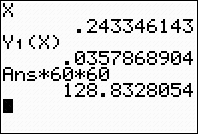 aankomst L(and) is SL (km) en van L naar F (INISH) is LF 0 (km) De totale tijd t is gelijk aan t 0 (0 ) (uur) t (0 ) dt ' t