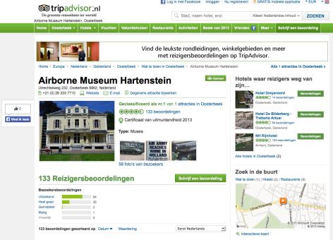 op een officiële website of in een gedrukte brochure. [http://www.tripadvisor.