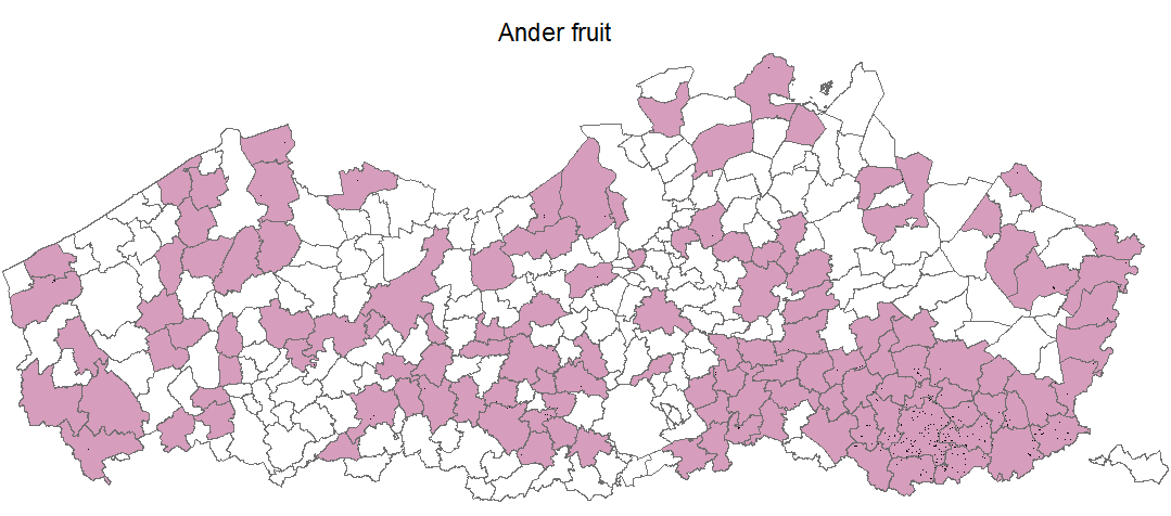 HOOFDSTUK 2 Perceelskaart per teeltgroep Figuur 5.