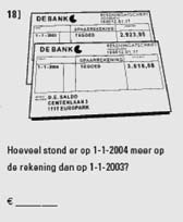 Voorbeeldopgaven Getallen - 3F Voorbeeld 9 Bron: PISA 2003 - in Nederland 70% goed Boekenrekjes Om één boekenrekje te maken heeft een timmerman de volgende onderdelen nodig: 4 lange houten planken, 6