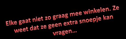 Brent wil graag de gele doos met die grote honingbij, die is lekker zoet, maar Huubke kijkt altijd naar het speelgoedje dat erin zit en dan blijft hij zeuren tot hij die