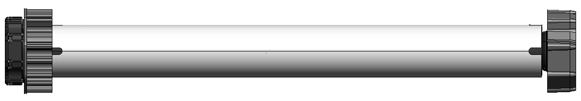 1 2 TECHNISCHE EIGENSCHAPPEN L MODEL T-MODE 35 ER / ERO ALS DE MECHANISCHE SENSOR VOOR OBSTAKELDETECTIE WORDT GEBRUIKT, WORDT DE LENGTE L VAN DE MOTOR MET DE ADAPTER VERLENGD MET 41 mm ( L + 41 mm )