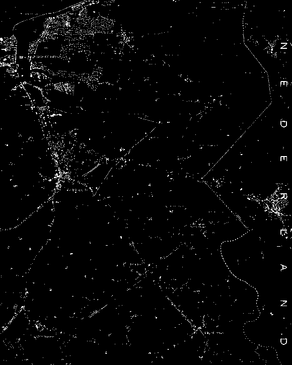 VIOE - Rapporten 02 7 De zone zoals zichtbaar op fig. 6 op de topografische kaart 1:10.000. De nog bestaande forten en dijken zijn op deze kaart duidelijk zichtbaar.