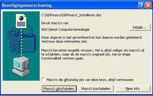 3 Word 2007, Word 2010 en Word 2013 Tijdens installatie van de macro in Word 2007, Word 2010 en Word 2013 zoals wordt besproken in Hoofdstuk 2 worden, zover nodig, de juiste instellingen aangebracht.