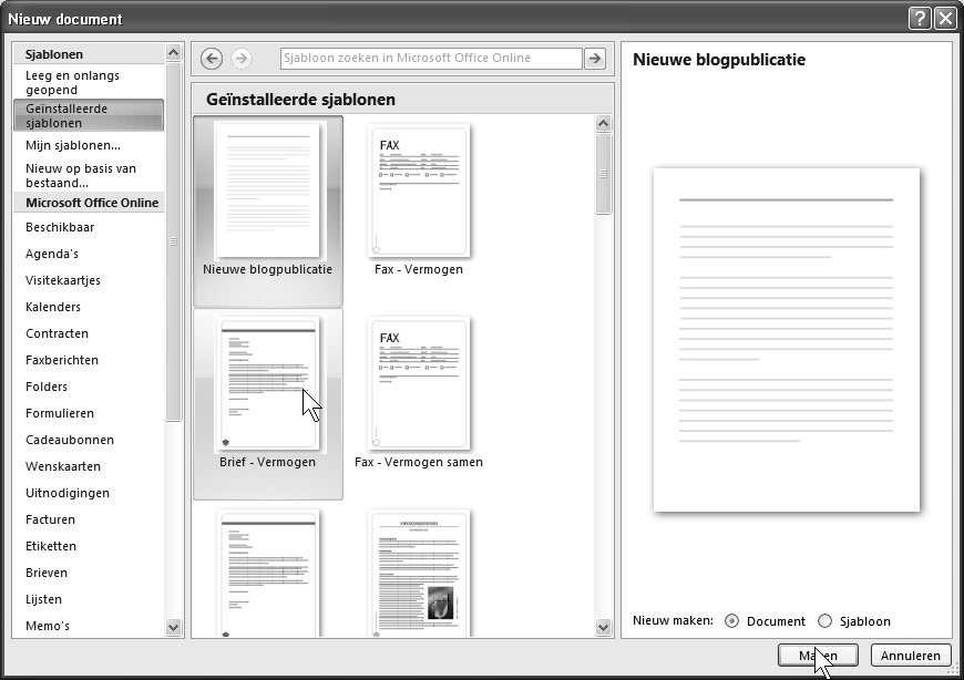 Paragraaf 5.14 Werken met SmartArt De functie SmartArt zit ook in Word 2007. Het invoegen van afbeeldingen kan echter niet. Paragraaf 5.