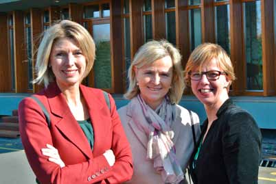 In Andijk bezocht de delegatie CDA Euro parlementariërs, kandidaat Statenleden en plaatselijke politici, Pop Vr