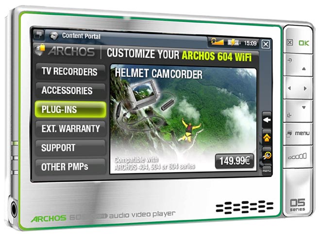 Om de ARCHOS Content Portal te activeren, dient u eerst uw ARCHOSproduct te registreren op de ARCHOSwebsite (www.archos.com/register). 2.