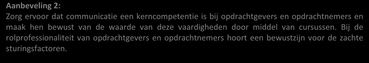 Daarnaast zou de uitvoering zelf bij het beleid al kunnen aangeven wat haar standaard mogelijkheden zijn en wat daarmee voor de uitvoering het efficiëntste is.