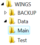 De backup van de dossiergegevens Tijdens de werking van het pakket worden er gegevens aan de bestanden toegevoegd, gewijzigd, verwijderd,.