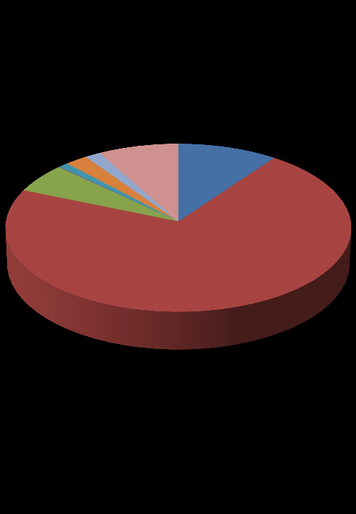 g. Personele lasten Personele lasten beslaan 79% van de totale lasten van VCPO Noord-Groningen. Het gros (71%) van de personele lasten gaat op aan salariskosten OP.