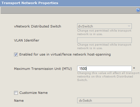 Netwerken in Lab Manager uitgelegd IV Host Spanning Transport Network Port Group (LAN of VLAN) op een dvswitch Wil je HA en DRS op