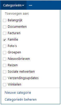 Figuur 3-3 Aan de linkerkant ziet u een witte balk. Direct boven de balk ziet u de tekst Aan. In de balk typt u het e-mailadres van de ontvanger. Wilt u nog een kopie of blinde kopie versturen?