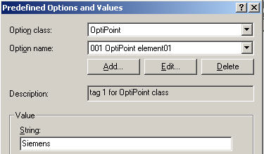 d. Nu kan deze tag aangepast worden via de grafische interface van de DHCP server klik met de rechter muistoets op de DHCP server waar de Predefined Options gedefinieerd moeten worden.