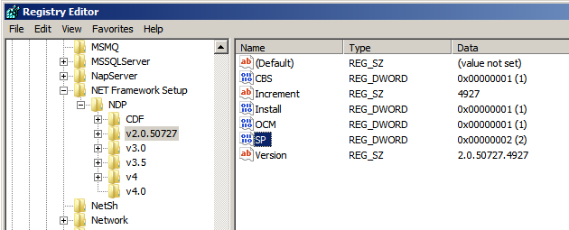 Let op: Op 32 bit systemen is.net 2.0 service pack 2 is vereist. De site zal niet starten als.net service pack 2 niet geïnstalleerd is.