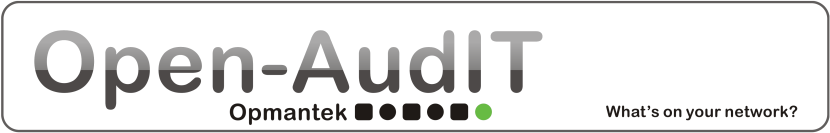 ONDERHOUD: AUDITING Open-Audit Open source Ondersteunt Linux WMI