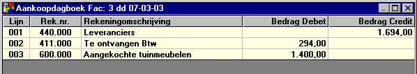 Deel 1: Hoofdstuk 3 U begint de computer te gebruiken Aankoopfactuur 3 Figuur Deel 1: 3.4.