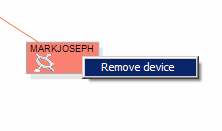 EPO Elements Businessbewaking 61 van 66 9.5.2 Verwijderen Devices Door met de rechtermuisknop op een device te klikken kan deze verwijderd worden.