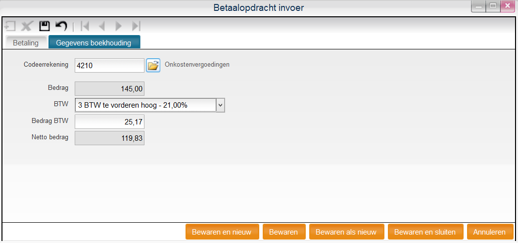 Voor administraties die geboekt worden op basis van een factuurstelsel bestaan de volgende methodes om betaalopdrachten aan te maken: 1.