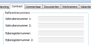 14.19 Tweede veld voor rijksregisternummer toegevoegd op particulierfiche (*) Op de particulierfiche is nu een tweede veld toegevoegd voor rijksregisternummer.