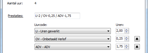 45 CheQpoint 2.0.45 45.1 (KEAN) #PLA: nieuw: prestaties met in de lengte 2 cijfers na de komma (*) Opgelet: deze functionaliteit is niet standaard inbegrepen in cheqpoint.