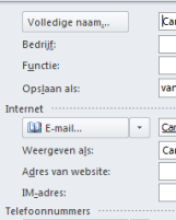 Tip #23. Maak van een mail een contactpersoon. Wanneer je voor het eerst een e-mail van iemand ontvangt kan wil je deze persoon ook als contact in je contactpersonen opnemen.