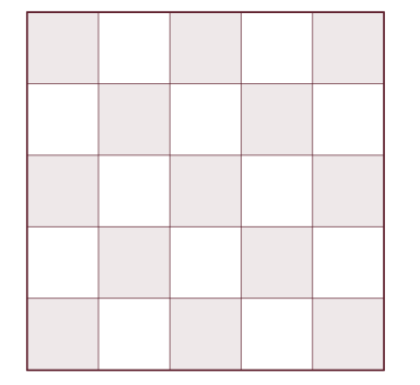 elkaar liggen. De zijden van de driehoek DEF, de middelste van de drie, zijn 5, 6 en 7 (zie figuur).
