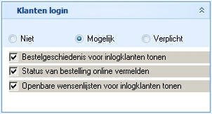 Creëren en configureren van een nieuwe administratie/winkel inclusief vormgeving 31 de weergegeven prijzen in uw webwinkel ex- of inclusief btw zijn. 2.1.4.