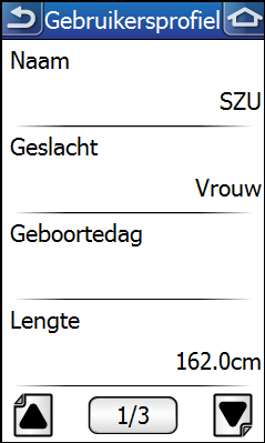 GPS-status U kunt gegevens voor het GPS-signaal dat uw Rider 60 momenteel ontvangt bekijken. 1. Tik op de hoofdpagina op het pictogram om de pagina Instellingen te openen. 2. Tik op GPS-status. 3.