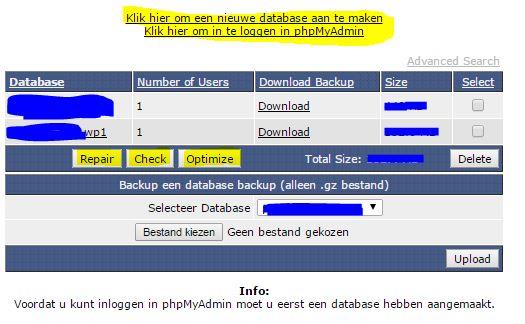 Je ziet bovenin een link staan om rechtstreeks in te loggen op je