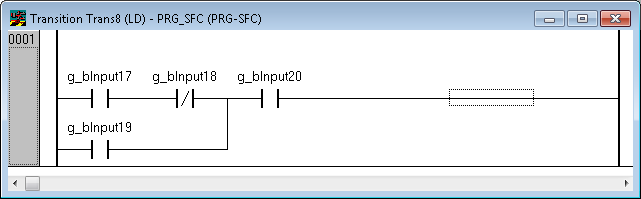 Sequential Function Chart (SFC) volgens IEC-61131-3 norm Een SFC programma kan op 2 manieren worden opgebouwd: Zonder IEC-steps De Transistions en Steps worden opgebouwd in afzonderlijke programma s