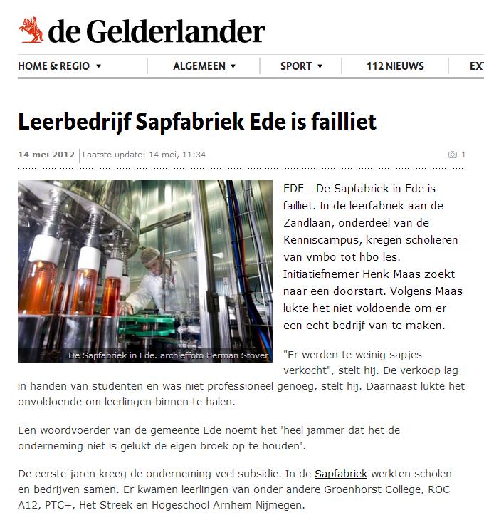 Deze zomer zijn de drie O s samen gestart om een werkend verdienmodel te ontwikkelen voor een Leerfabriek in de Food Valley. Hoe pakken wij de doorstart aan?