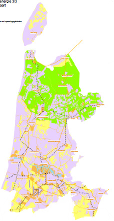 Windenergieproductie kan met ongeveer 9% per jaar groeien en verdubbelen van 6 naar 13 PJ Het waait in NoordHolland harder ten opzichte van andere provincies.